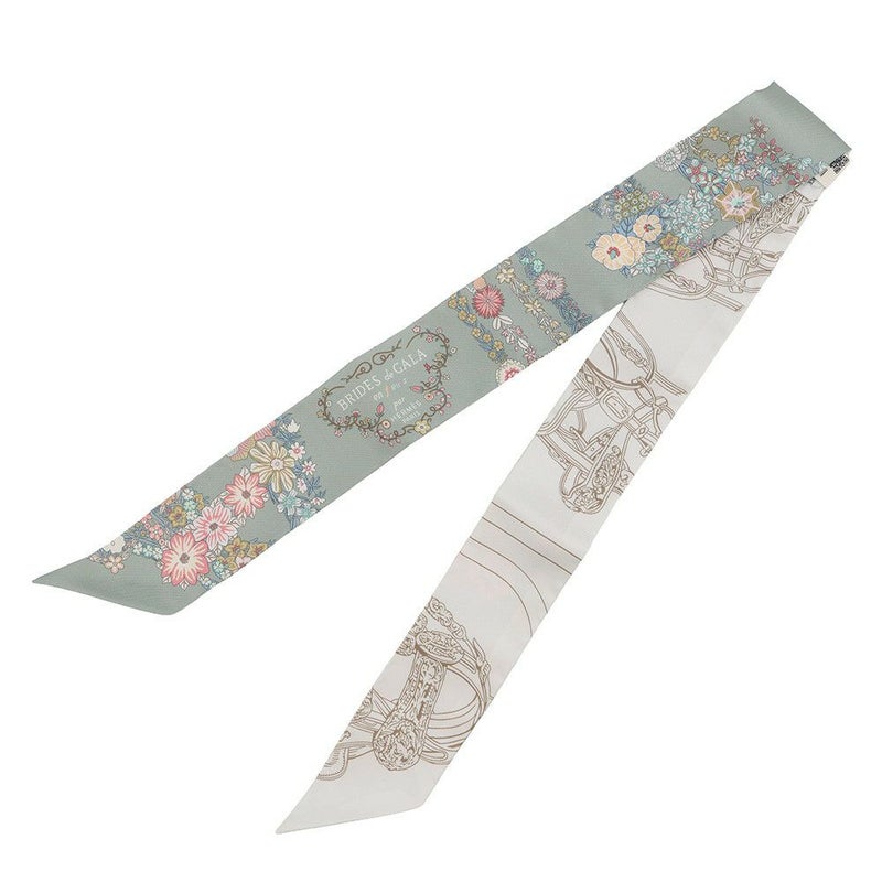 エルメス ツイリー ブリッド・ドゥ・ガラ・アン・フルール&アイライナー Brides de Gala en fleurs HERMES シルク 2025年春夏