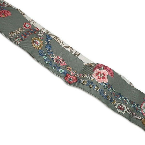 エルメス ツイリー ブリッド・ドゥ・ガラ・アン・フルール&アイライナー Brides de Gala en fleurs HERMES シルク 2025年春夏