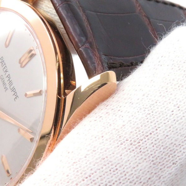 パテックフィリップ カラトラバ 5196R-001 PATEK PHILIPPE 腕時計 シルバー文字盤