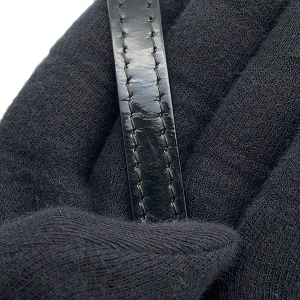 ルイヴィトン ショルダーバッグ パテント/スパンコール プティット・マル LOUIS VUITTON 2wayクラッチ ブラック 黒