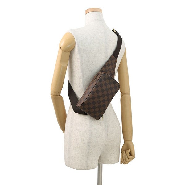 ルイヴィトン ボディバッグ ダミエ・エベヌ ジェロニモス N51994 LOUIS VUITTON ヴィトン ショルダーバッグ ウエストポーチ メンズ