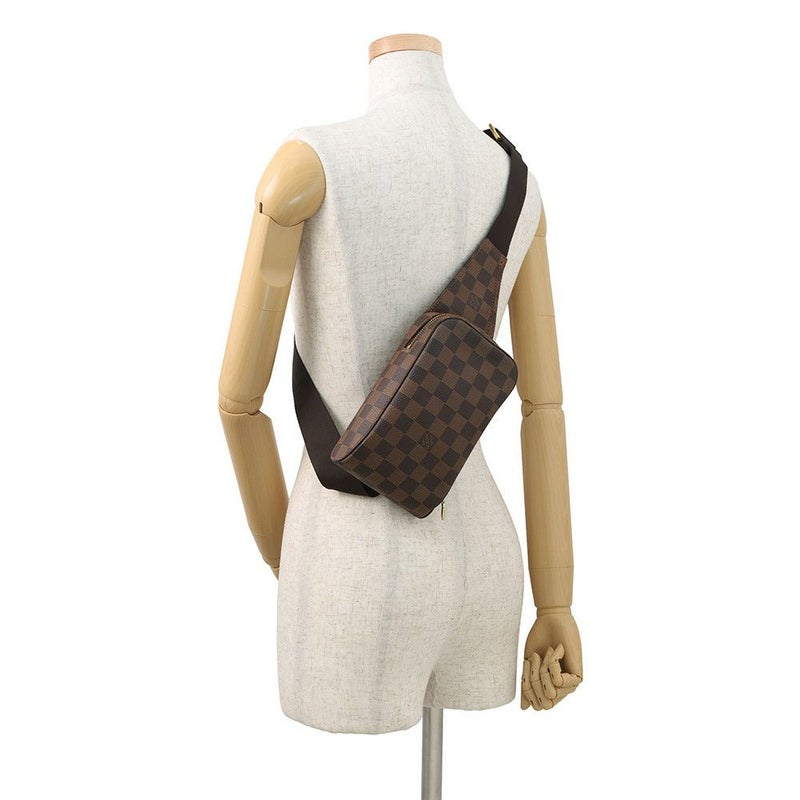 ルイヴィトン ボディバッグ ダミエ・エベヌ ジェロニモス N51994 LOUIS VUITTON ヴィトン ショルダーバッグ ウエストポーチ メンズ