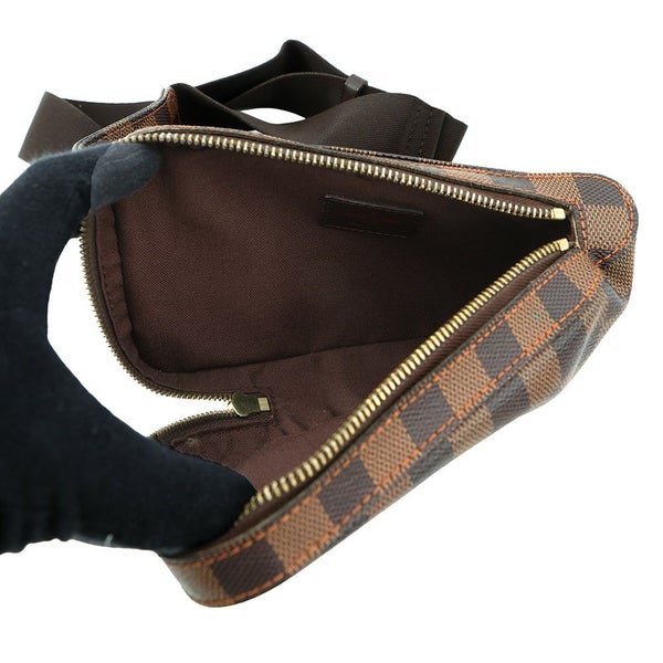 ルイヴィトン ボディバッグ ダミエ・エベヌ ジェロニモス N51994 LOUIS VUITTON ヴィトン ショルダーバッグ ウエストポーチ メンズ