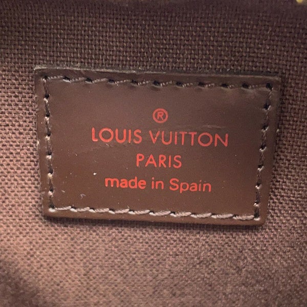 ルイヴィトン ボディバッグ ダミエ・エベヌ ジェロニモス N51994 LOUIS VUITTON ヴィトン ショルダーバッグ ウエストポーチ メンズ