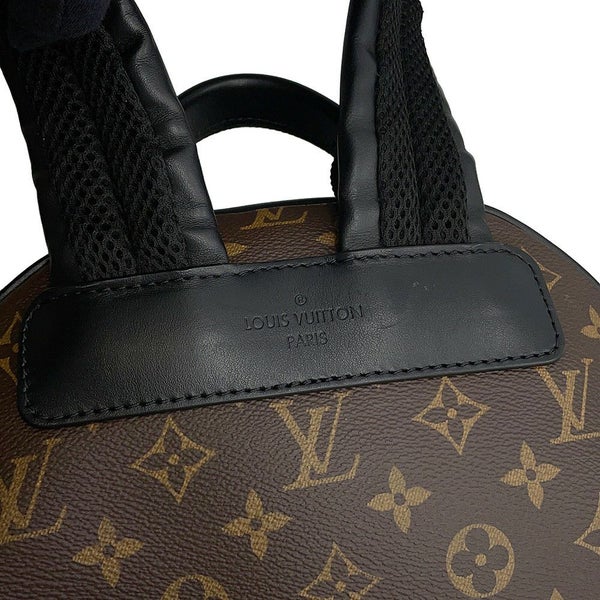 ルイヴィトン リュック モノグラム・マカサー ジョッシュ NV M45349 LOUIS VUITTON ヴィトン バッグパック 黒