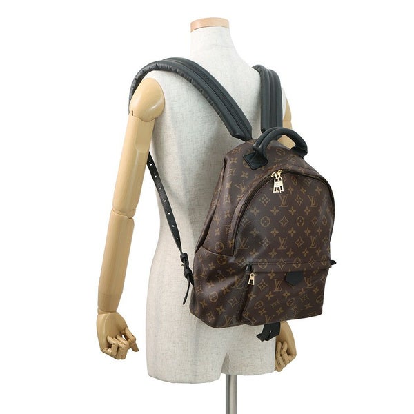 ルイヴィトン リュック モノグラム パームスプリングス バックパックMM M41561 LOUIS VUITTON バッグ ブラック 黒