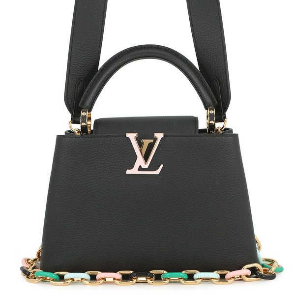 ルイヴィトン ハンドバッグ トリヨンレザー カプシーヌBB M21641 LOUIS VUITTON 2wayショルダーバッグ ブラック 黒