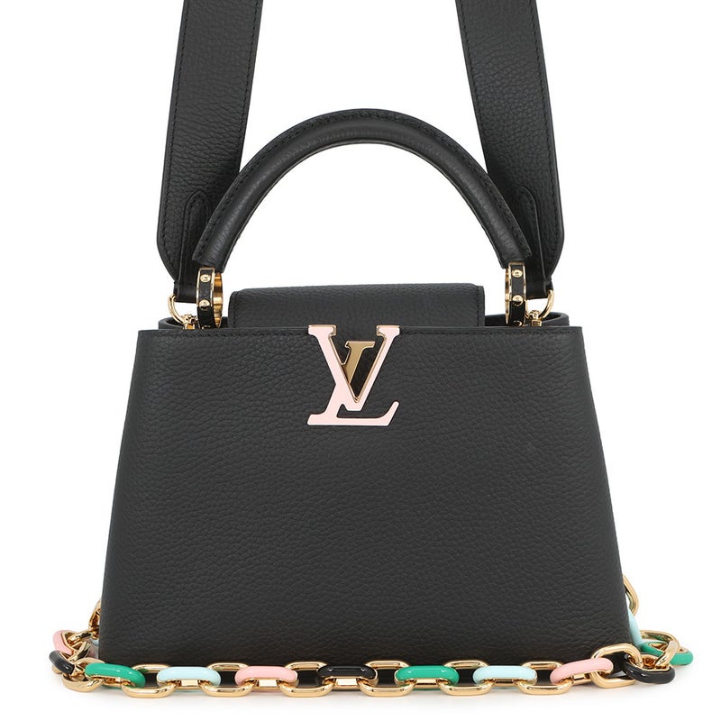 ルイヴィトン ハンドバッグ トリヨンレザー カプシーヌBB M21641 LOUIS VUITTON 2wayショルダーバッグ ブラック 黒