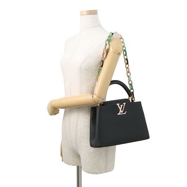 ルイヴィトン ハンドバッグ トリヨンレザー カプシーヌBB M21641 LOUIS VUITTON 2wayショルダーバッグ ブラック 黒