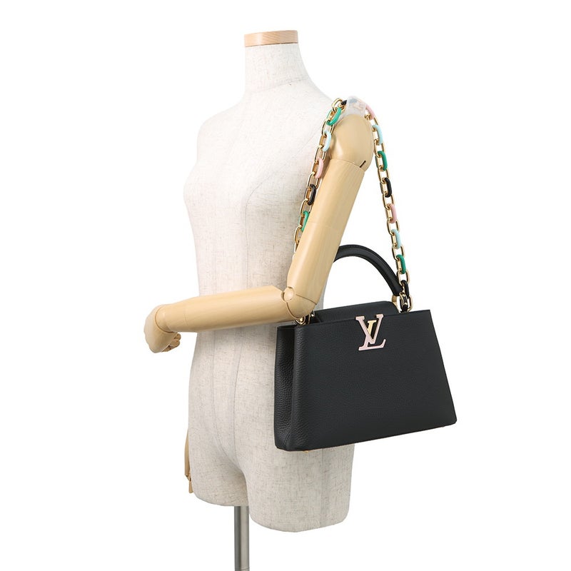 ルイヴィトン ハンドバッグ トリヨンレザー カプシーヌBB M21641 LOUIS VUITTON 2wayショルダーバッグ ブラック 黒