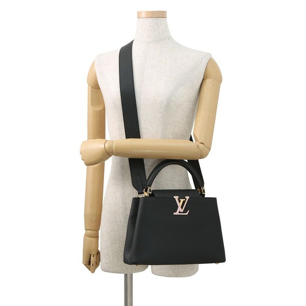 ルイヴィトン ハンドバッグ トリヨンレザー カプシーヌBB M21641 LOUIS VUITTON 2wayショルダーバッグ ブラック 黒