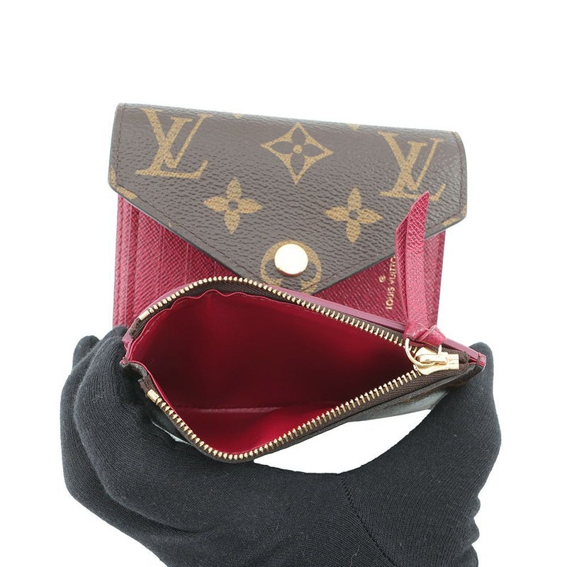 ルイヴィトン 三つ折り財布 モノグラム ポルトフォイユ・ヴィクトリーヌ M41938 LOUIS VUITTON ヴィトン 財布