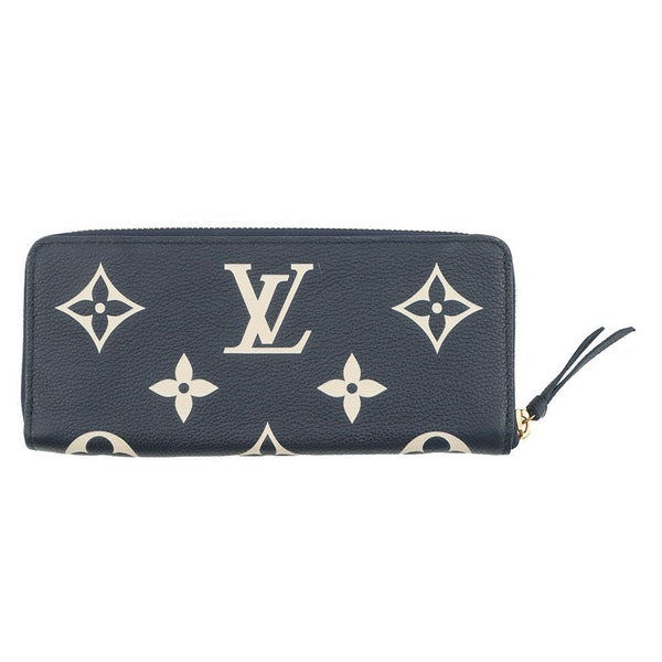 ルイヴィトン 長財布 バイカラー モノグラム・アンプラント ポルトフォイユ・クレマンス M83594 ヴィトン 財布 ラウンドファスナー