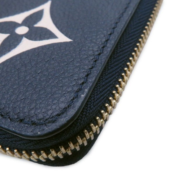 ルイヴィトン 長財布 バイカラー モノグラム・アンプラント ポルトフォイユ・クレマンス M83594 ヴィトン 財布 ラウンドファスナー