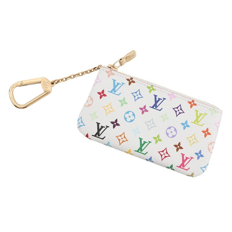 ルイヴィトン コインケース モノグラム・マルチカラー LV × TM ポシェット・クレ M28388 小銭入れ 村上隆