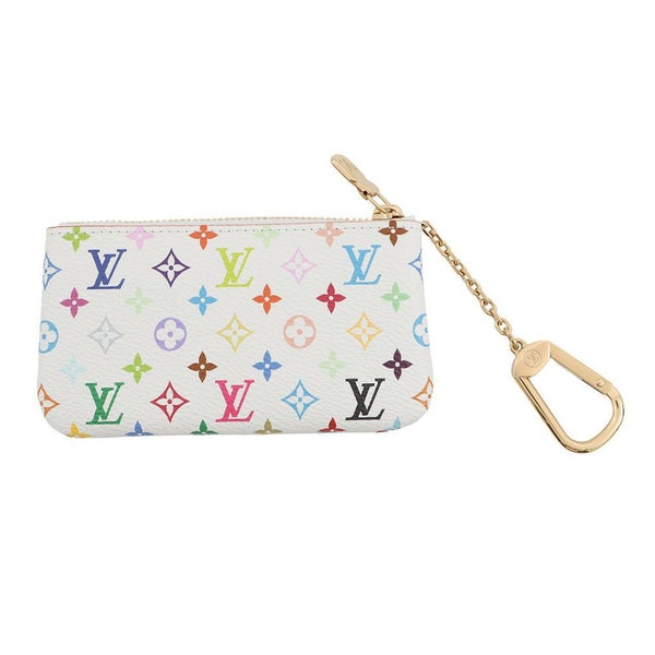 ルイヴィトン コインケース モノグラム・マルチカラー LV × TM ポシェット・クレ M28388 小銭入れ 村上隆