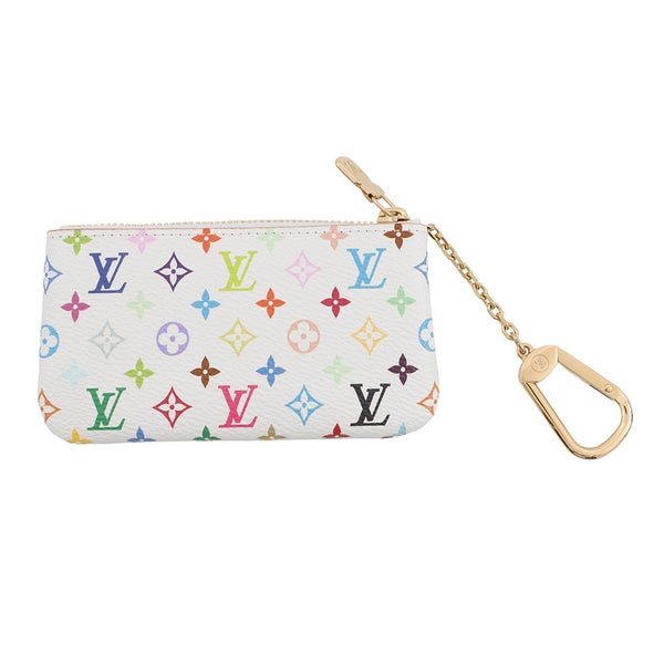 ルイヴィトン コインケース モノグラム・マルチカラー LV × TM ポシェット・クレ M28388 小銭入れ 村上隆
