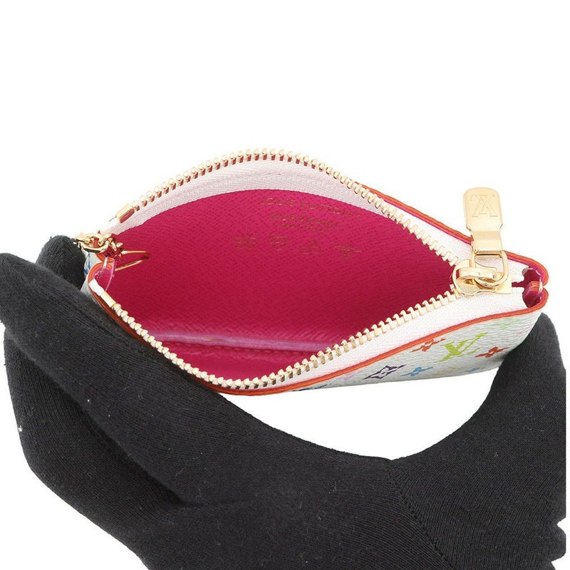 ルイヴィトン コインケース モノグラム・マルチカラー LV × TM ポシェット・クレ M28388 小銭入れ 村上隆