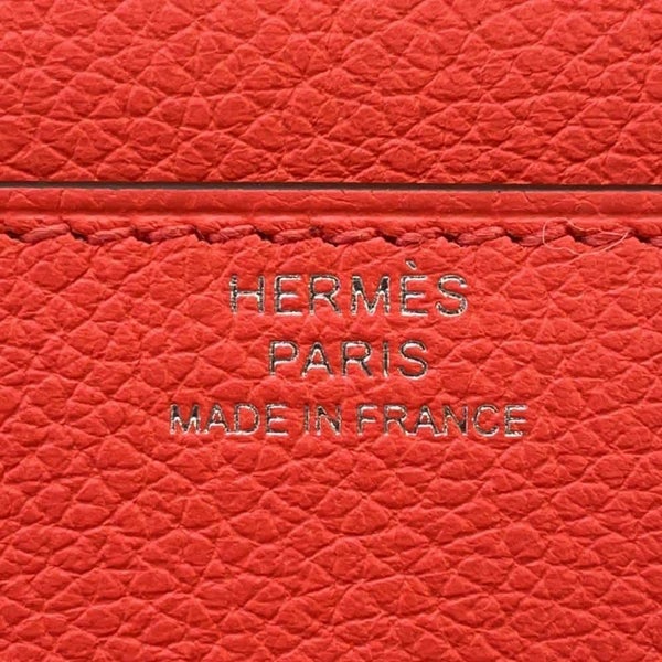 エルメス 長財布 コンスタンス トゥーゴー ロング ローズテキサス/シルバー金具 エバーカラー B刻印 財布