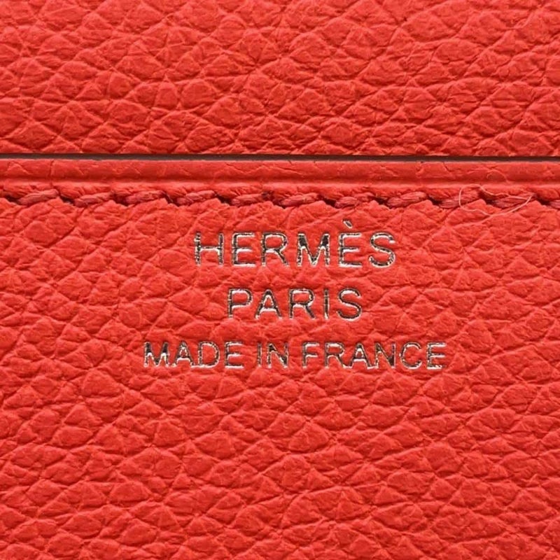 エルメス 長財布 コンスタンス トゥーゴー ロング ローズテキサス/シルバー金具 エバーカラー B刻印 財布