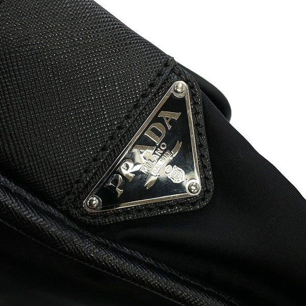 プラダ ショルダーバッグ メッセンジャーバッグ ナイロン PRADA 黒