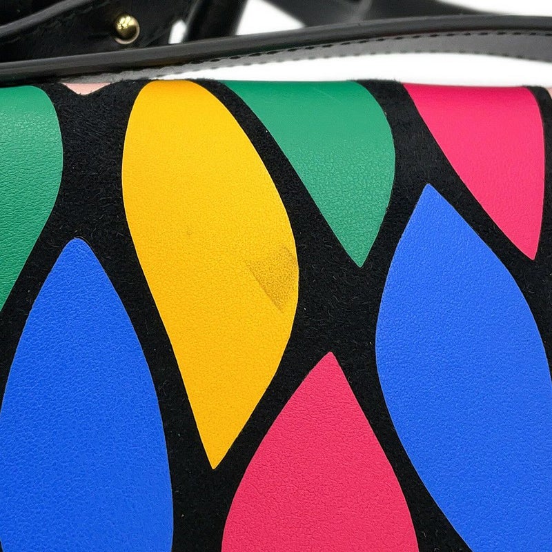 フェラガモ ハンドバッグ ガンチーニ レザー 21G008 Ferragamo 2way 黒