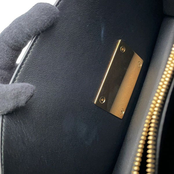 フェラガモ ハンドバッグ ガンチーニ レザー 21G008 Ferragamo 2way 黒