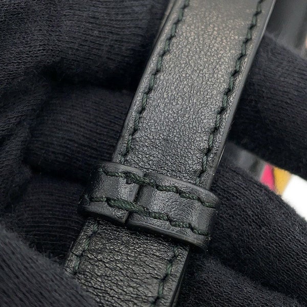 フェラガモ ハンドバッグ ガンチーニ レザー 21G008 Ferragamo 2way 黒