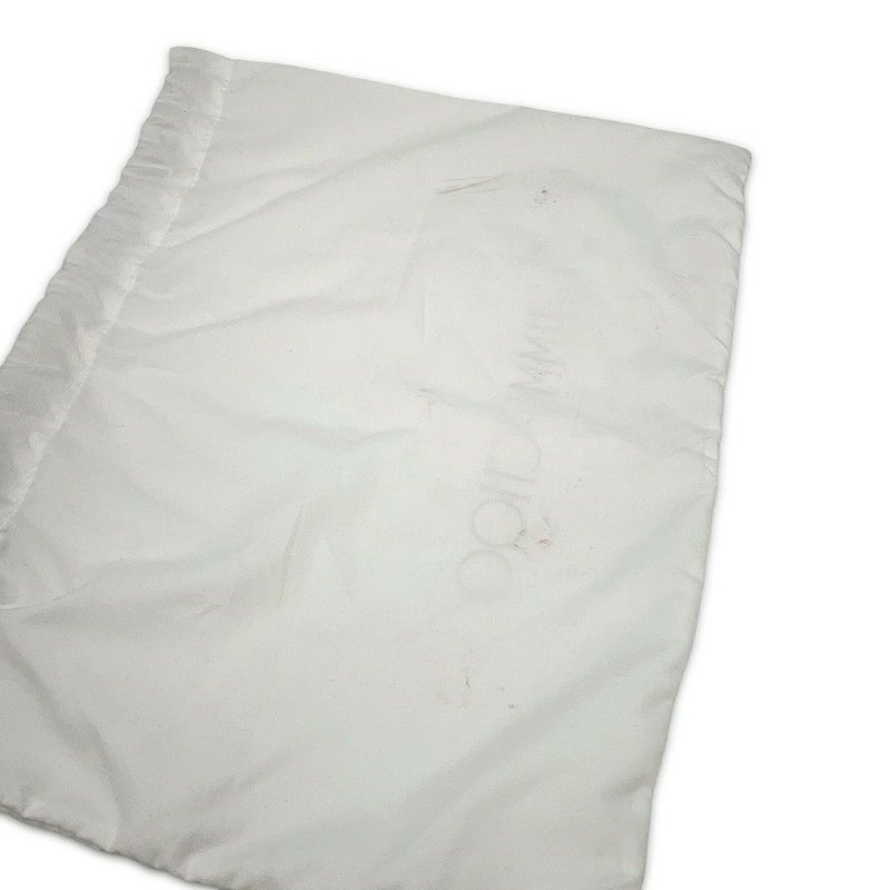 ジミーチュウ ショルダーバッグ ロゴ レザー JIMMY CHOO 黒