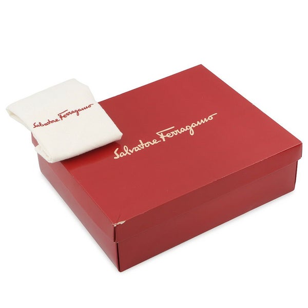 サルヴァトーレ・フェラガモ チェーンショルダーバッグ ガンチーニ クラシック レザー 218753 Ferragamo 黒