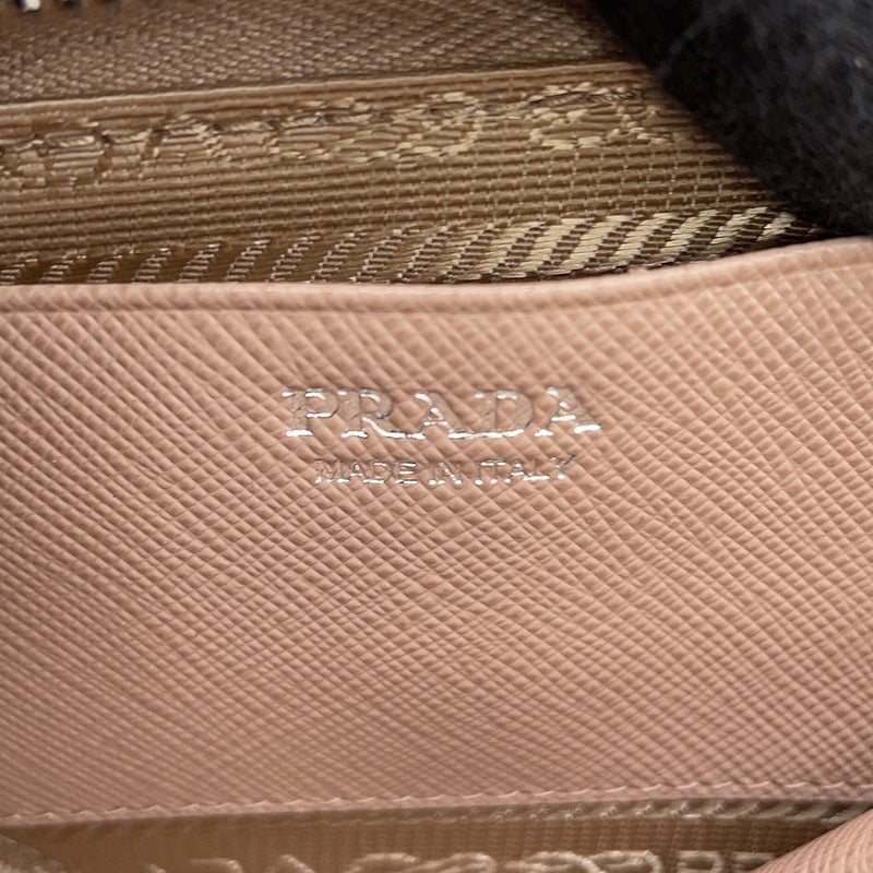 プラダ ショルダーバッグ サフィアーノ トライアングル ミニポーチ レザー 1NR015 PRADA 2way