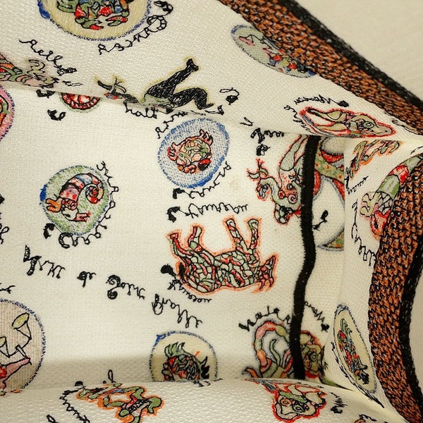 クリスチャン・ディオール トートバッグ ブックトート ニキ・ド・サンファル ミディアム Christian Dior 白