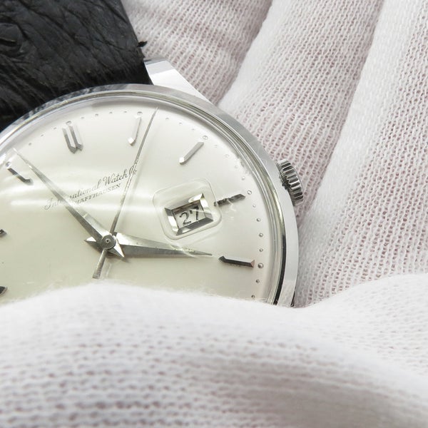 IWC オールドインター シャフハウゼン cal.8531 腕時計 ウォッチ ヴィンテージ シルバー文字盤