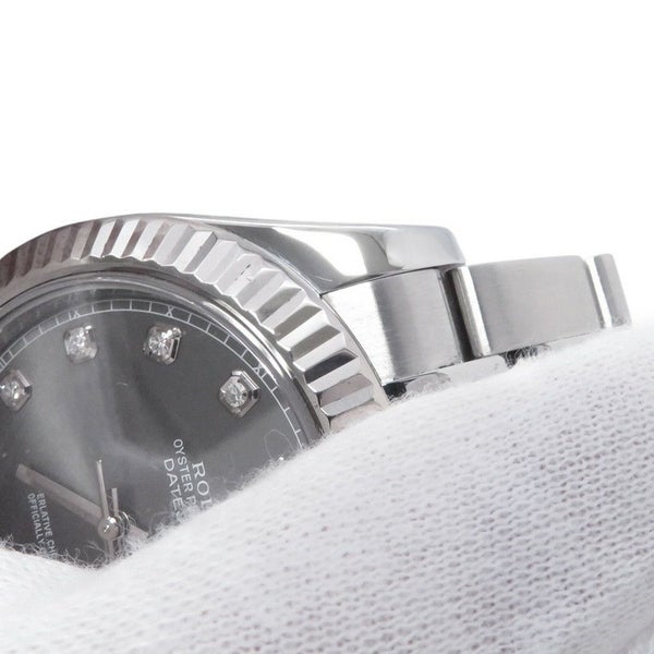 ロレックス デイトジャスト2 ランダムシリアル ルーレット 116334G ROLEX 腕時計 グレー文字盤 10PD