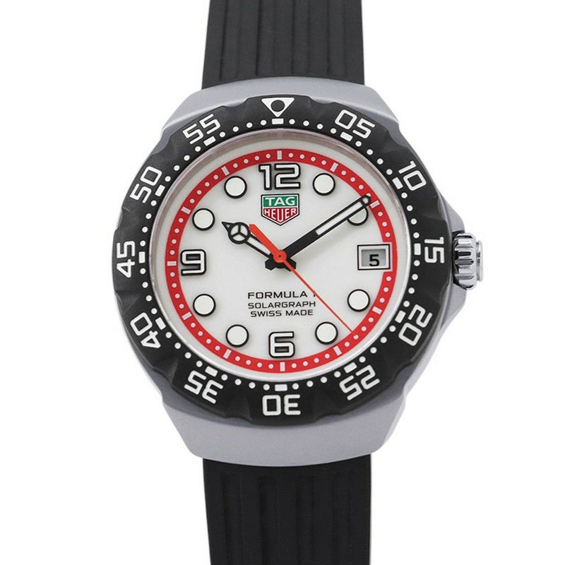 タグホイヤー フォーミュラ1 ソーラーグラフ 世界限定1500本 WBY111A.FT8106 白文字盤 ソーラークォーツ