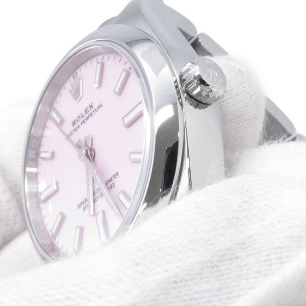 ロレックス オイスターパーペチュアル34 124200 ROLEX 腕時計 キャンディピンク文字盤