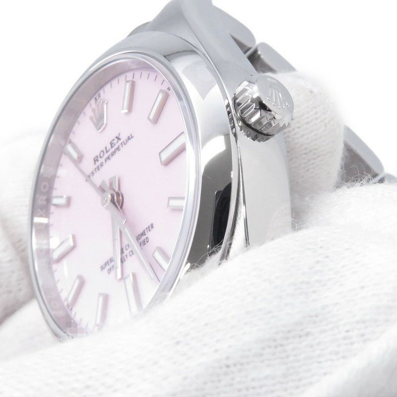 ロレックス オイスターパーペチュアル34 124200 ROLEX 腕時計 キャンディピンク文字盤