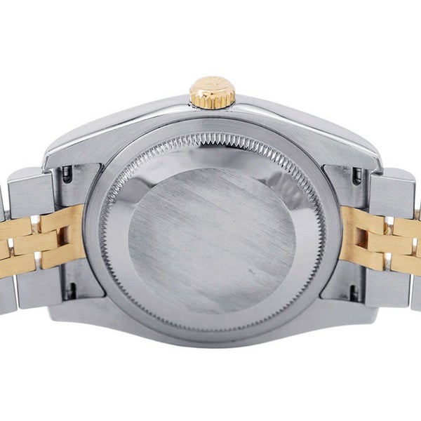 ロレックス デイトジャスト Z番 SS/K18YG 116233G ROLEX 腕時計 シャンパンコンピューター文字盤 10Pダイヤ