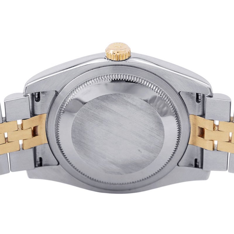 ロレックス デイトジャスト Z番 SS/K18YG 116233G ROLEX 腕時計 シャンパンコンピューター文字盤 10Pダイヤ