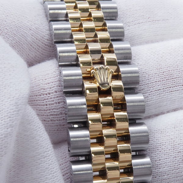 ロレックス デイトジャスト Z番 SS/K18YG 116233G ROLEX 腕時計 シャンパンコンピューター文字盤 10Pダイヤ