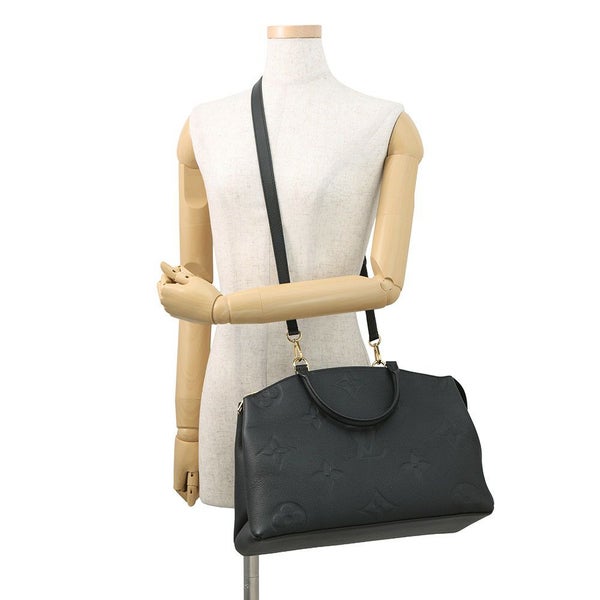 ルイヴィトン ハンドバッグ モノグラム・アンプラント グラン・パレMM M45811 2wayショルダーバッグ 黒 ブラック
