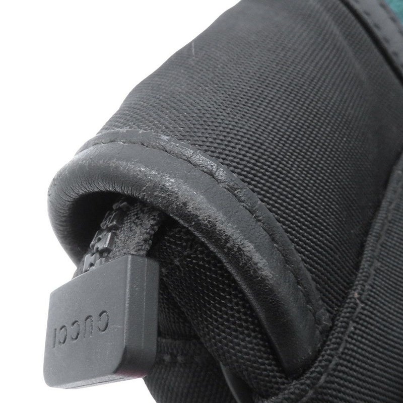 グッチ ボディバッグ シェリーライン キャンバス 181064 GUCCI バッグ  ウエストバッグ ウエストポーチ 黒