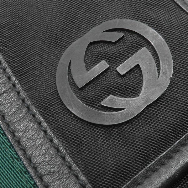 グッチ ボディバッグ シェリーライン キャンバス 181064 GUCCI バッグ  ウエストバッグ ウエストポーチ 黒