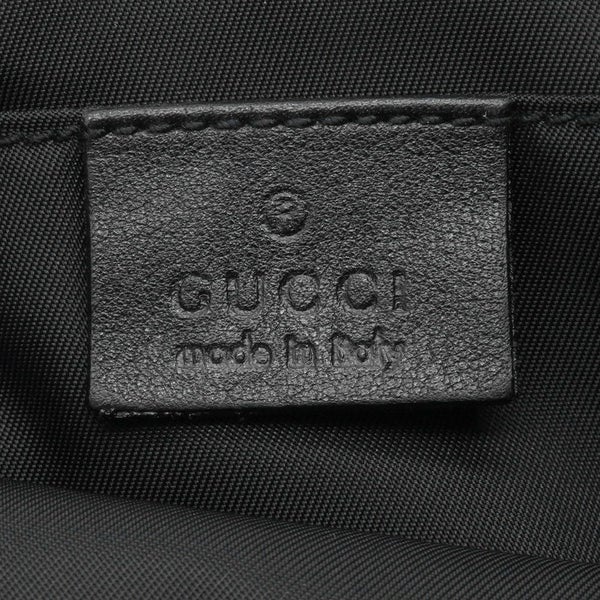 グッチ ボディバッグ シェリーライン キャンバス 181064 GUCCI バッグ  ウエストバッグ ウエストポーチ 黒