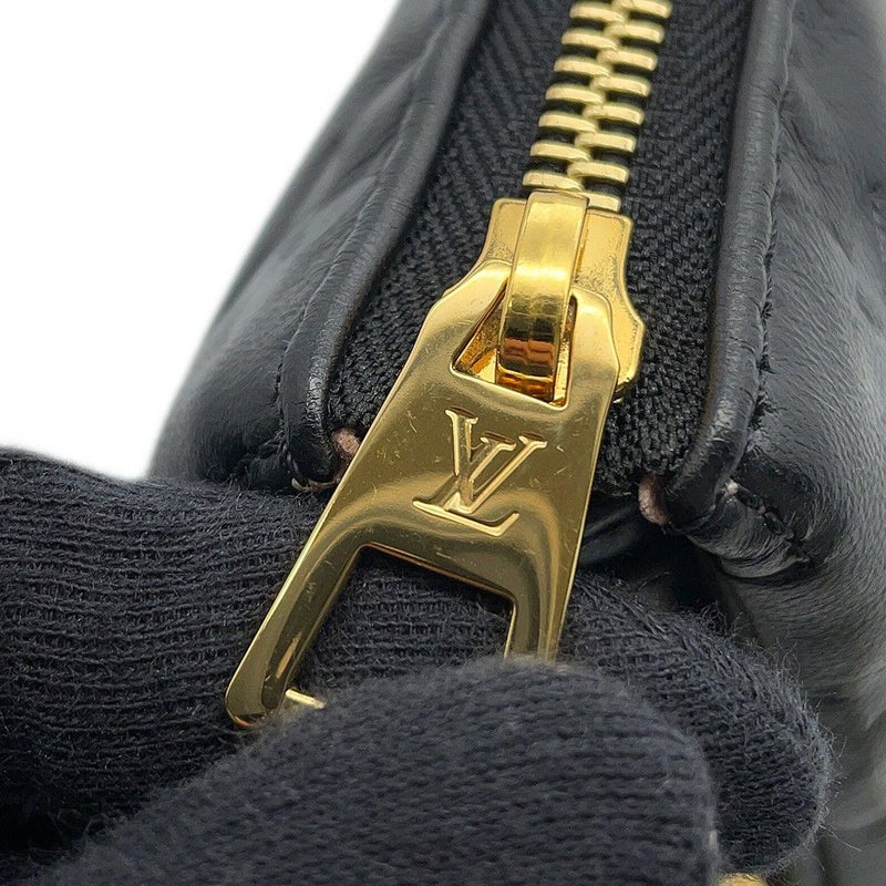 ルイヴィトン ショルダーバッグ モノグラム・パターン ラムスキン クッサンPM M57790 LOUIS VUITTON 3way ブラック 黒