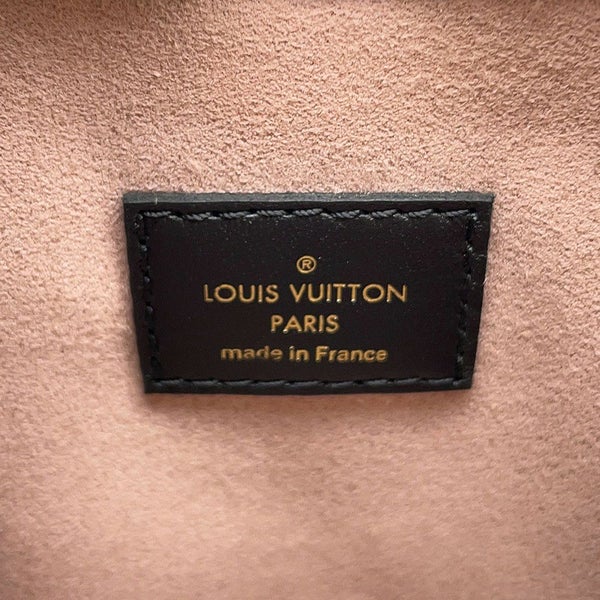 ルイヴィトン ショルダーバッグ モノグラム・パターン ラムスキン クッサンPM M57790 LOUIS VUITTON 3way ブラック 黒
