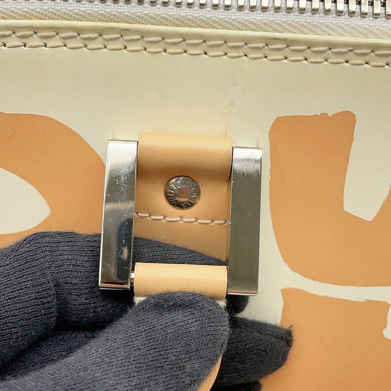 ルイヴィトン ハンドバッグ グラフィティ/レザー アルマ・ホリゾンタル M92176 LOUIS VUITTON バッグ 白