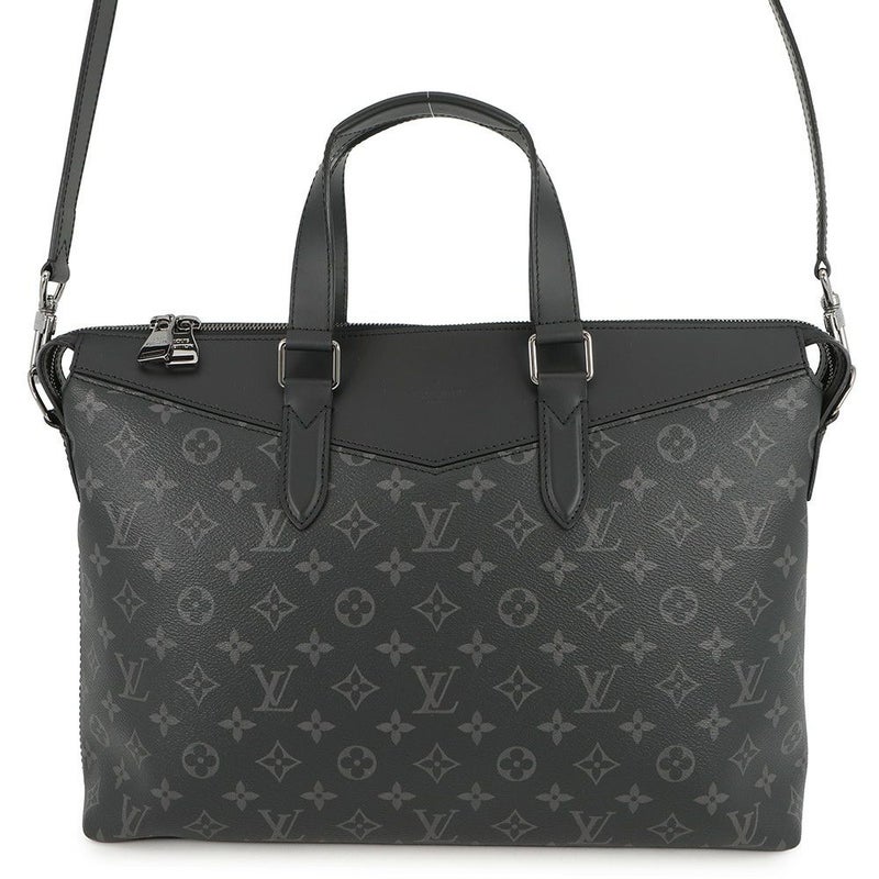 ルイヴィトン ビジネスバッグ モノグラム・エクリプス ブリーフケース・エクスプローラー M43279 フラグメント 黒 ブラック 2way