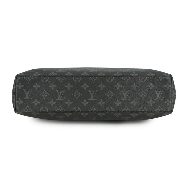 ルイヴィトン ビジネスバッグ モノグラム・エクリプス ブリーフケース・エクスプローラー M43279 フラグメント 黒 ブラック 2way