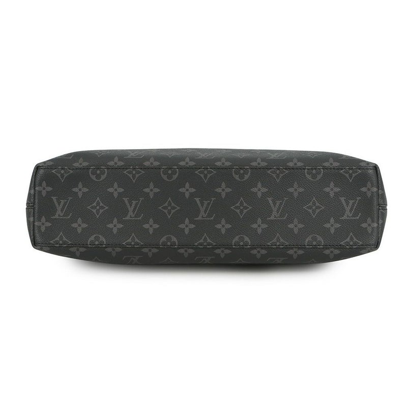 ルイヴィトン ビジネスバッグ モノグラム・エクリプス ブリーフケース・エクスプローラー M43279 フラグメント 黒 ブラック 2way